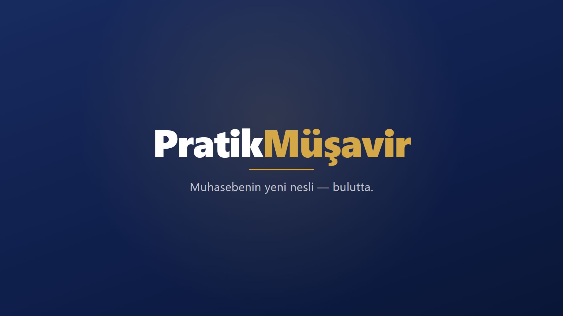 PratikMüşavir tanıtım videosu